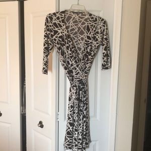 David Meister Wrap Dress - Size 10
